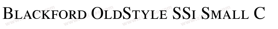Blackford OldStyle SSi Small Caps字体转换